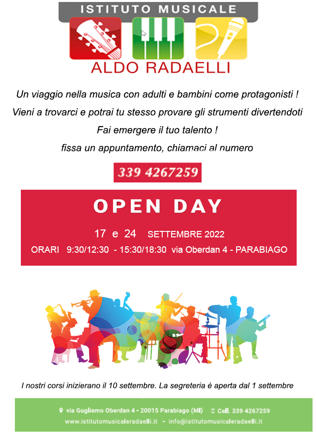 open day 2022 radaelli
