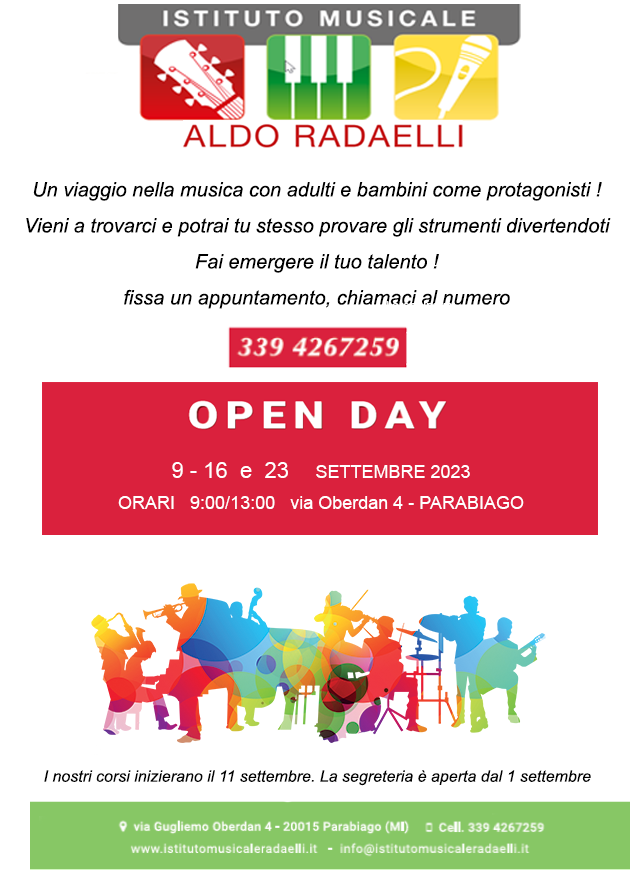 open day 2023 radaelli